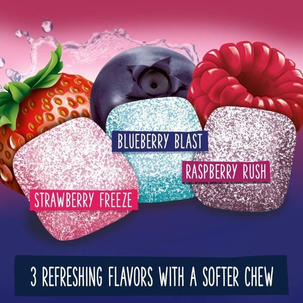 Жвачки Extra Refreshers Berry Mix sugar free 40 шт 1786 фото