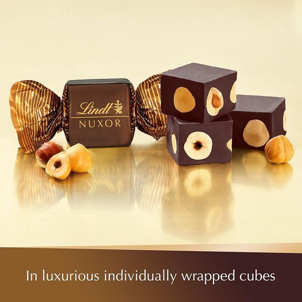 Шоколадные конфеты Lindt Nuxor with Dark Chocolate 150г 8146 фото
