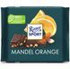 Черный шоколад Ritter Sport Mandel Orange с миндалем и апельсином, 100г 6314 фото 1