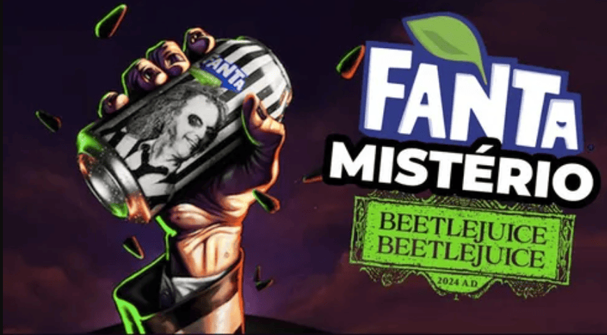 Газированный напиток Fanta Misterio Beetlejuice 350мл 9203 фото