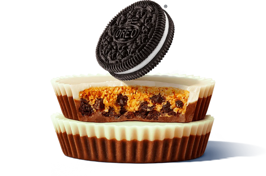 Шоколадные конфеты Reese's Oreo Milk Chocolate and White Creme 249г 10533 фото