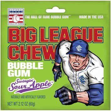 Жувальна гумка Big League Chew Bubble Gum зі смаком яблука 60г 6771 фото