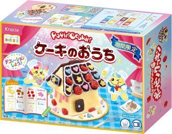 Набір для створення бісквітного будиночку Kracie Popin' Cookin' Cake House 62г 11240 фото