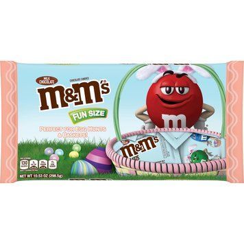 Драже M&M's Easter Fun Size Milk Chocolate Egg Hunt Candy 298 g 11391 фото