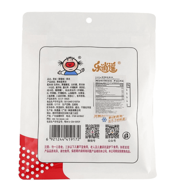 Конжак желе Lexiaoyao Fruit Jelly Strawberry Flavor 108г 11091 фото