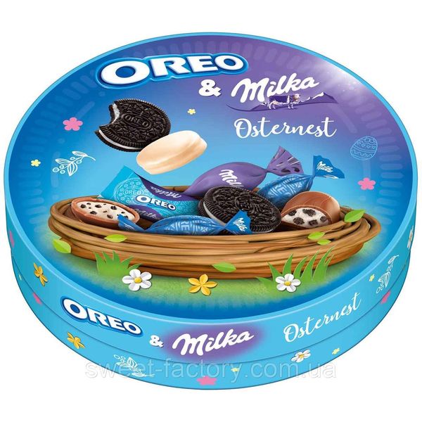 Подарунковий набір цукерок Milka Oreo Box 198g 2304 фото