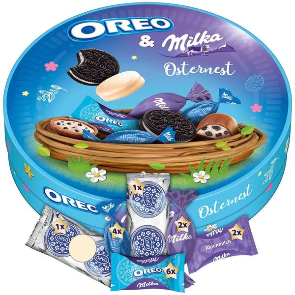 Подарунковий набір цукерок Milka Oreo Box 198g 2304 фото