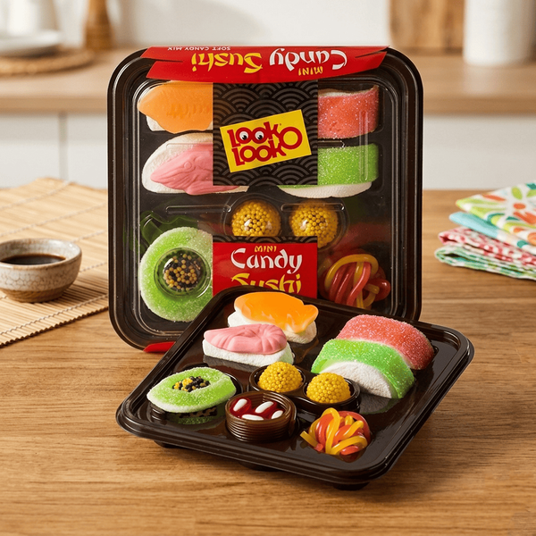 Жевательные конфеты суши Look O Look Mini Sushi Candy 100г 10842 фото