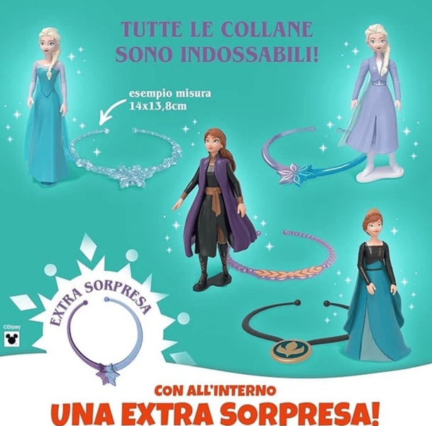 Шоколадне яйце Kinder GranSorpresa Maxi Disney Frozen Холодне серце 220г 10489 фото