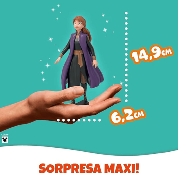 Шоколадне яйце Kinder GranSorpresa Maxi Disney Frozen Холодне серце 220г 10489 фото