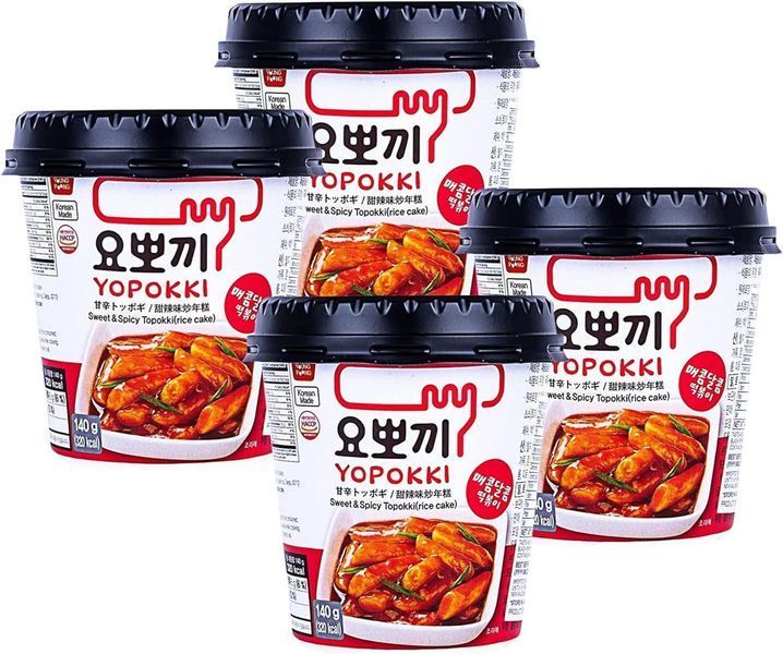 Токпокки Young Poong Yopokki Instant Cup Topokki Sweet Spicy Flavour 140г 7086 фото