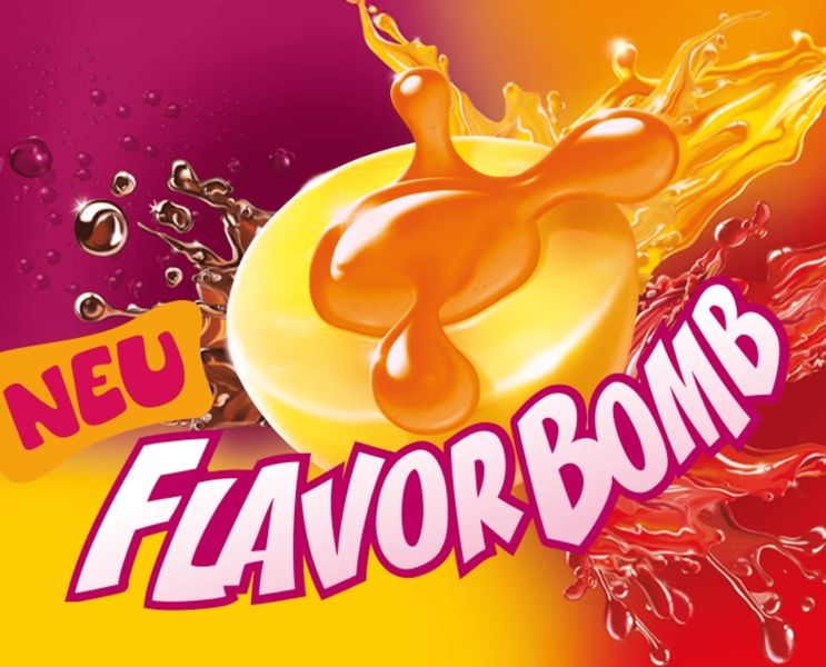 Жевательные конфеты Trolli Flavor Bomb Mango 60шт, 1128г 10539 фото