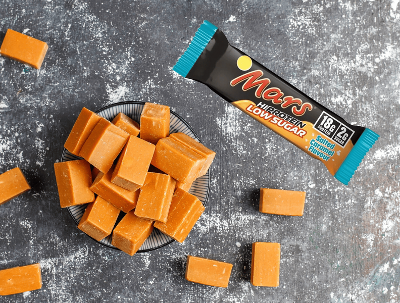 Протеиновый батончик Mars Hi-Protein Low Sugar Salted Caramel 57г 11190 фото