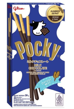 Палички Glico Pocky Milk Chocolate Flavour 39г 9941 фото