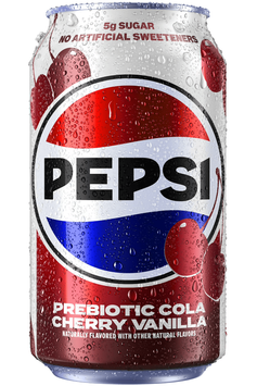 Газований напій Pepsi Prebiotic Cola Cherry Vanilla 355мл 10986 фото