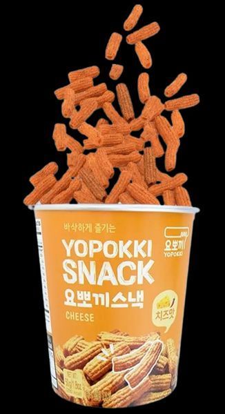 Снэк Young Poong Yopokki Snack со вкусом сыра 50г 7081 фото