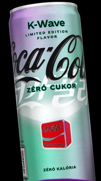 Напиток Coca-Cola K-Wave Zero Sugar Limited Edition Flavour, 250мл 6537 фото