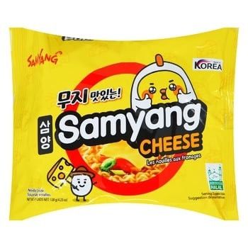 Лапша швидкого приготування Samyang Cheese Ramen 120 g 5754 фото