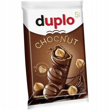 Батончики в молочному шоколаді Ferrero Duplo Chocnut 5x26g 5360 фото