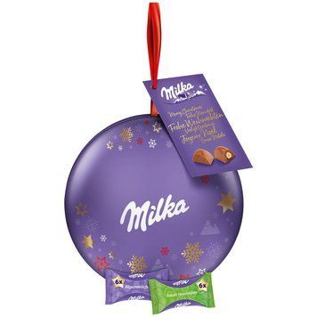 Шар на елку Milka Pralinen Dekokugel 110g 2291 фото