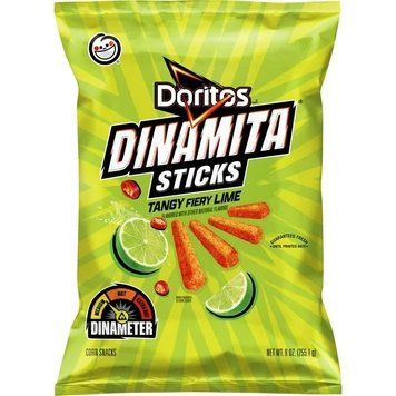 Чипсы Doritos Dinamita Sticks Fiery Lime Flavored, 255.1г 6594 фото