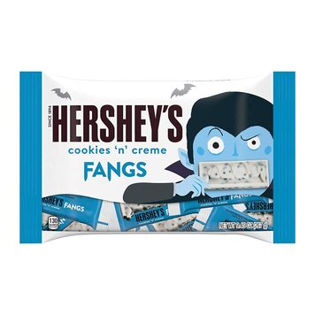 Шоколадные батончики Hershey`s Halloween Fangs Cookies N Creme 267g 4032 фото