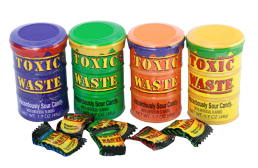 Блок Toxic Waste mystery flavor 12 шт 0063 фото