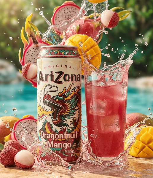 Напиток AriZona Dragonfruit Mango Juice Cocktail 650мл 10585 фото