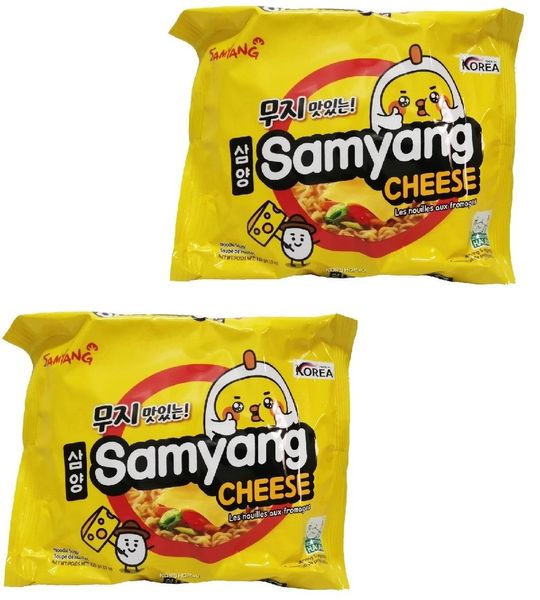 Лапша швидкого приготування Samyang Cheese Ramen 120 g 5754 фото