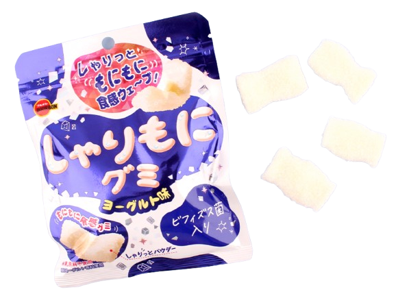 Жувальні цукерки Bourbon Sharimoni Gummy Yogurt зі смаком йогурту 57г 8854 фото