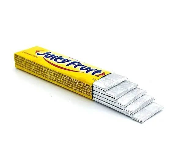 Упаковка жувальних гумок Wrigley's Juicy Fruit 200 шт. BB 07/04/2025 6184 фото