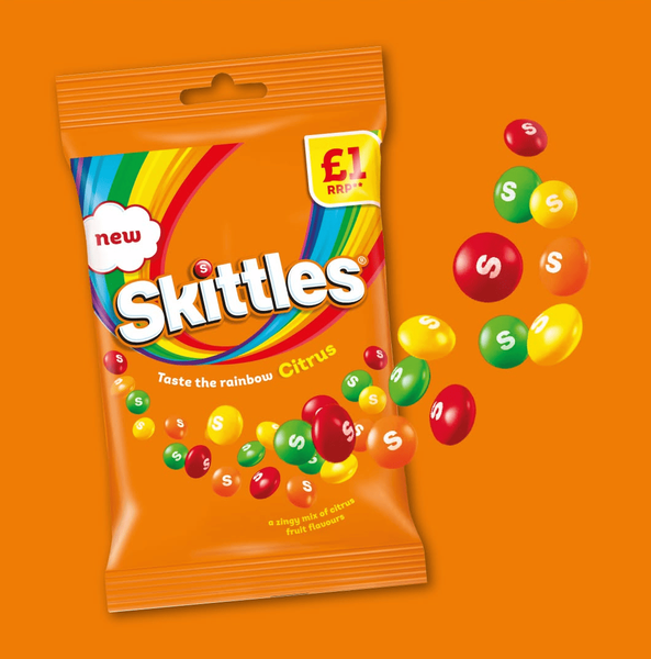 Драже Skittles Citrus Flavour 109г 11457 фото