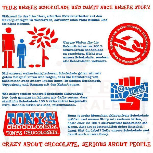 Шоколад Tony's Chocolonely Vollmilch 180g 5957 фото