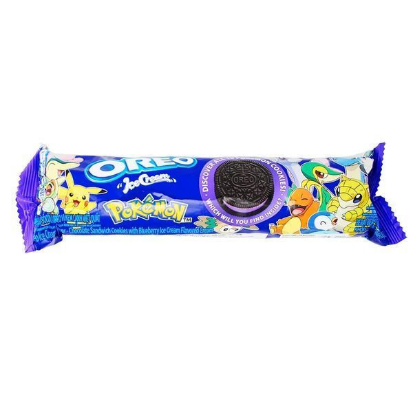 Печенье Oreo Pokemon Ice Cream Sandwich Cookie 119.6г 6760 фото