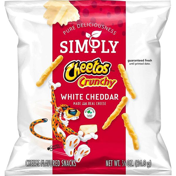 Чипсы Cheetos Simply Crunchy White Cheddar 24.8 1157 фото