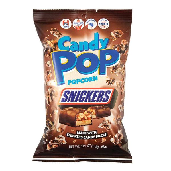 Попкорн Snickers Candy Popcorn 149g 1787 фото