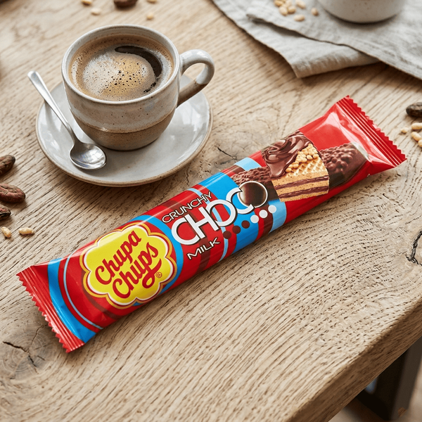 Батончик Chupa Chups Crunchy Choco Milk 27г 10484 фото