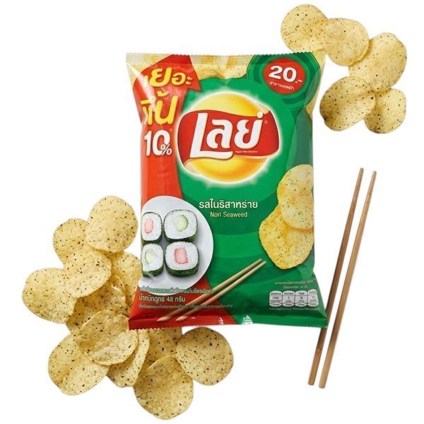 Чипсы Lay's Nori Seaweed Potato Chips 48г 11235 фото