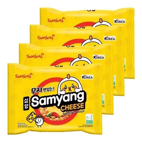 Лапша швидкого приготування Samyang Cheese Ramen 120 g 5754 фото