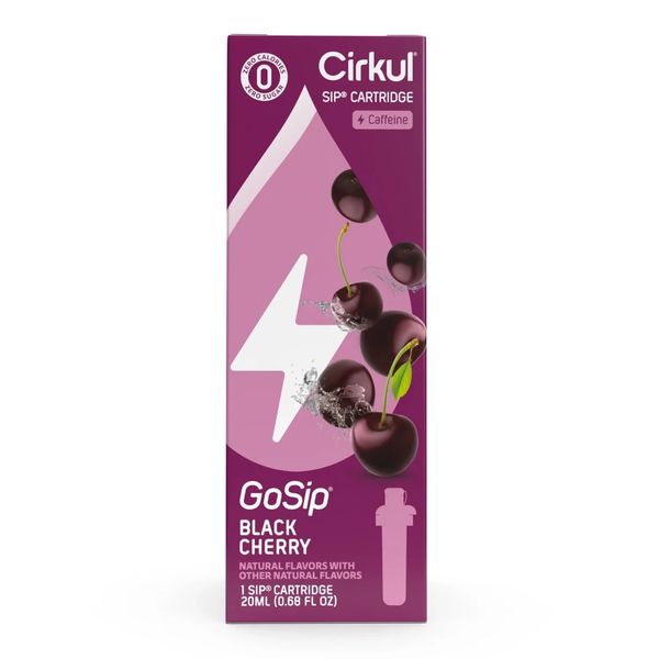 Картридж для напитков Cirkul GoSip Flavor Cartridge со вкусом черной вишни 1шт 7031 фото