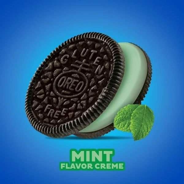 Печиво без глютену Oreo Gluten Free Mint Creme Chocolate Sandwich 353 g 4979 фото