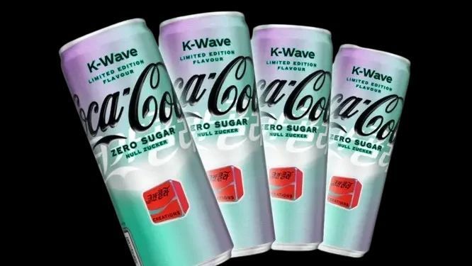 Напиток Coca-Cola K-Wave Zero Sugar Limited Edition Flavour, 250мл 6537 фото