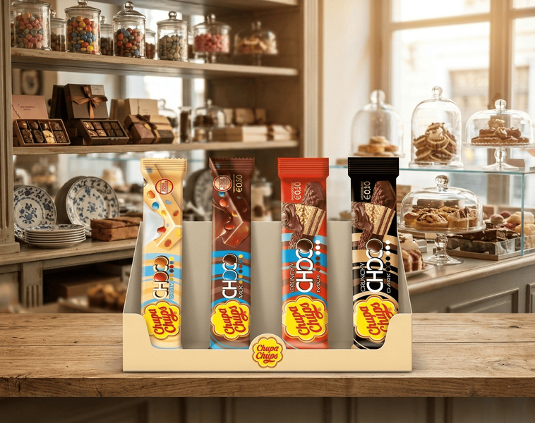 Батончик Chupa Chups Crunchy Choco Milk 27г 10484 фото