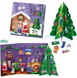 Різдвяний адвент-календар Milka 3D Basteln Adventskalender 163 г 7443 фото 3