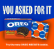 Печиво Oreo & Reese's Peanut Buttery Creme Chocolate Sandwich Cookies 350г 10534 фото 5
