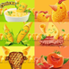 Чіпси Cheetos Bugles Green Onion Flavor Ultraman 40г 10734 фото 4