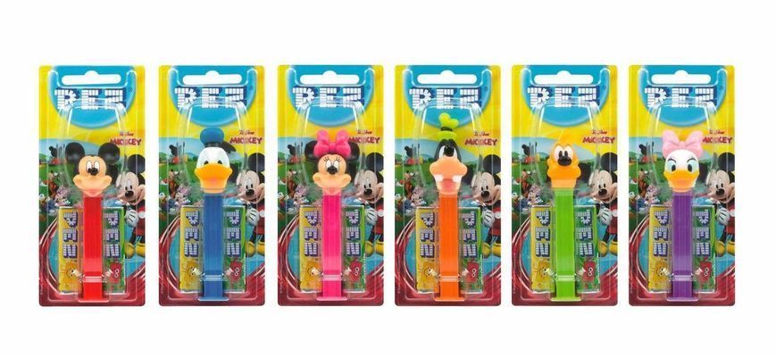 Диспенсер Pez Mickey and Friends Goofy з цукерками 17g 5186 фото