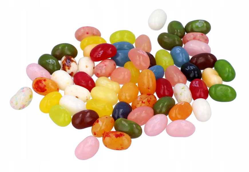 Подарункова коробка жувальних цукерок Jelly Belly 5 Flavour Sour Gift Box 125г 8388 фото