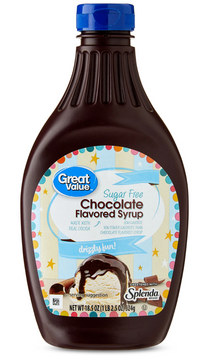 Сироп Great Value Sugar Free Chocolate Syrup 524г 8740 фото