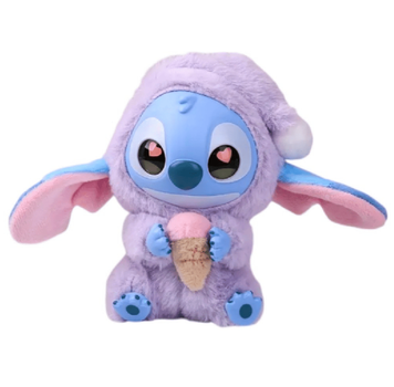М&rsquo;яка іграшка Labubu Stitch Disney Стіч з морозивом 23см 9211 фото